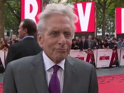 INTERVIEW - Michael Douglas on the movie, Marvel, family and Wales at Ant Man European Premiere on 8th July 2015 in London, England. Stock Footage