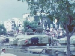 IDF Tank Parade Stock Footage
