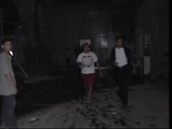 Israeli helicopters fire missiles at Palestinian target News Clip