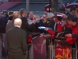 Fantastic Mr. Fox Opening Gala - London Film Festival Stock Footage