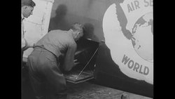 Four US Army Air Service aviators attempt first aerial circumnavigation of the globe in 1924 News Clip