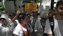 DC Women's March Protests 'Zero Tolerance' News Clip