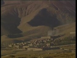 Taliban fires on Northern Alliance Stock Footage