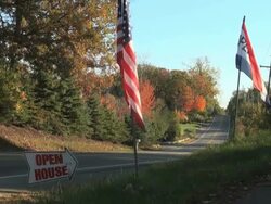 Realtor, real-estate, real estate, open house, property for sale Stock Footage