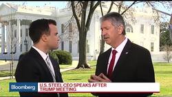 U.S. Steel CEO on Infrastructure, Trade, Border Tax News Clip