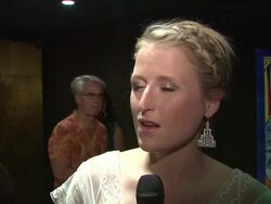 'Taking Woodstock' New York Premiere Stock Footage