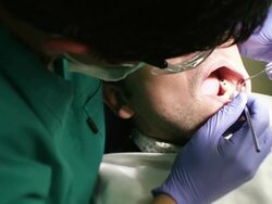 Dental Examination Stock Footage