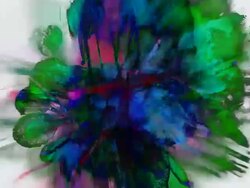 FROM BLOOD : centrifugal & centripetal multicolor (LOOP) Stock Footage