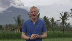 AP Indonesia correspondent on eruption of Bali volcano Instructional Video