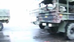 National Guard troops move into New Orleans Stock Footage