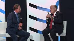 Republicans: Rudy Giuliani (part 3 of 3) Stock Footage