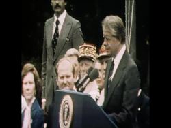 SYND 15 7 78 PRESIDENT CARTER VISIT News Clip