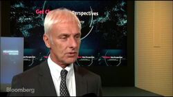 VW's Mueller: We're Looking Ahead Confidently News Clip