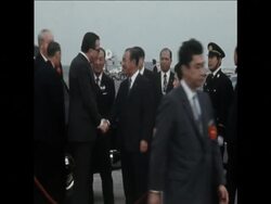 SYND 24 4 73 ITALIAN PREMIER ARRIVES IN TOKYO FOR TALKS WITH TANAKA News Clip