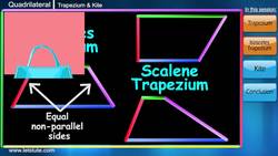 Area - Parallelogram, Trapezium Kite Instructional Video