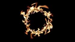 The Ring of Fire Stock Footage
