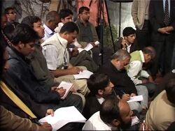 WRAP  Zardari meets PPP leaders, Ahsan newser, Sharif comment Instructional Video