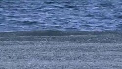 Wave. The contrast of blue water and ice Stock Footage