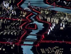 MS Scale model of city / xi'an, shaanxi, china Stock Footage