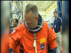 A final shuttle crew of just four members means more space for supplies for the International Space Station. News Clip