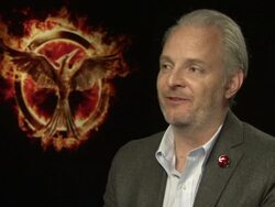 INTERVIEW - Francis Lawrence at The Hunger Games: Mockingjay, Part 1 Junket Stock Footage