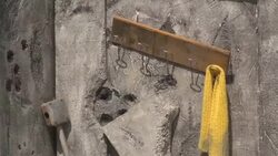 Charity installs bombed classroom outside EC News Clip