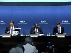 FIFA Panel in Press Conference News Clip