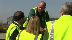 George Osborne Campaigning - Carlsberg Depot - General Election 2015 News Clip
