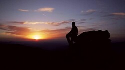 Reaching The Top Stock Footage