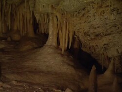 MS Shot of Caves Kaikoura / Kaikoura, Canterbury, New Zealand Stock Footage