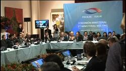 Ministers of 34 countries discuss economic turmoil Instructional Video