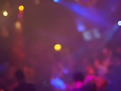 HD Disco Dancers Time Lapse (Loopable) Stock Footage