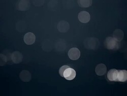 Out of focus, blinking lens flare Stock Footage