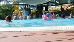 Swimming pool Stock Footage