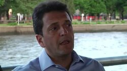Sergio Massa comments after his party was big winner in mid-term elections Instructional Video