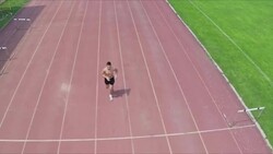 man running Stock Footage