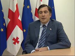 Interview with Georgian President Saakashvili News Clip