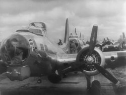 D-Day: build up and beginning Stock Footage