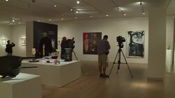 ATMOSPHERE - items from David Bowie's private collection at Bowie/Collector Media Preview Stock Footage