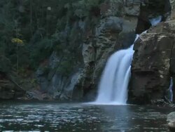 Linville Falls Time Lapse Stock Footage
