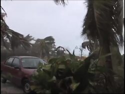WRAP  Hurricane Ike hits Turks and Caicos Islands, Haiti ADDS satellite image Instructional Video