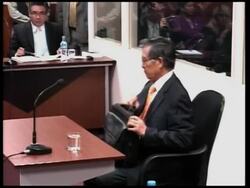 Start of trial of former President Alberto Fujimori News Clip
