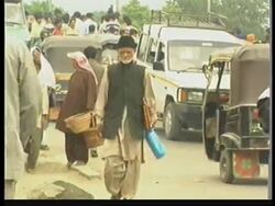 INDIA/KASHMIR: SECURITY IN  CITY OF SRINIGAR INTENSIFIED News Clip