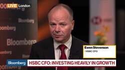HSBC CFO Sees Continued `Positive Jaws' for the Rest of the Year News Clip
