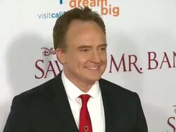 Bradley Whitford at "Saving Mr. Banks" Los Angeles Premiere in Burbank, CA, on 12/9/2013. (Footage by WireImage Video/Getty Images) Stock Footage