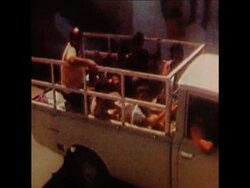 SYND 18 8 74 REFUGEES ARRIVE AT BRITISH SOVEREIGN BASE Instructional Video