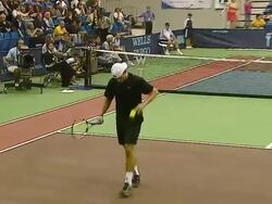 Advanta Presents WTT Smash Hits Celebrity Tennis Tournament Stock Footage