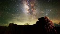 Milky Way Stock Footage