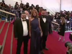 Guests at the Metropolitan Museum of Art Costume Institute Gala, 'Poiret: King of Fashion' Stock Footage