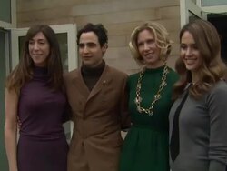 Marcy Bloom, Zac Posen, Brandon Holley, Jessica Alba at Lucky Magazine Hosts First Ever West Coast FABB: Fashion And Beauty Blog Conference Stock Footage